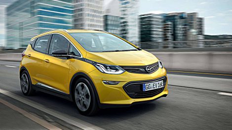 Das Elektroauto Opel Ampera-e. Foto: Opel