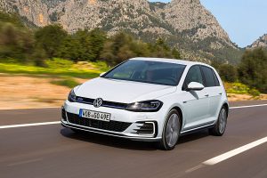 Der Golf GTE von VW hat einen Plug-in-Hybrid. Foto: VW