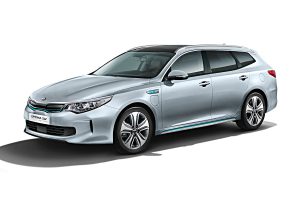 Der Kombi des Kia Optima erhält einen Plug-in-Hybrid.. Foto: Kia