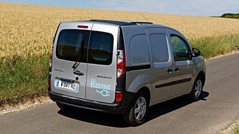 Elektroauto von Renault: der Kangoo Z.E. Foto: Renault