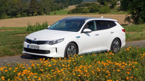 Auch der Kia Optima erhält einen Plugin-Hybrid-Antrieb. Foto: Kia