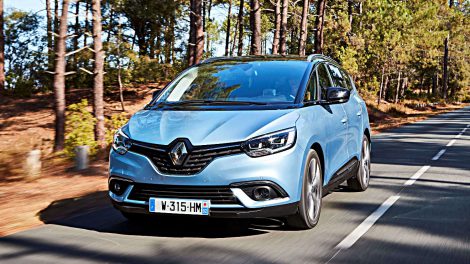 Schlechte Noten im ADAC Eco-Test: Der Renault Grand Scenic. Foto: Renault