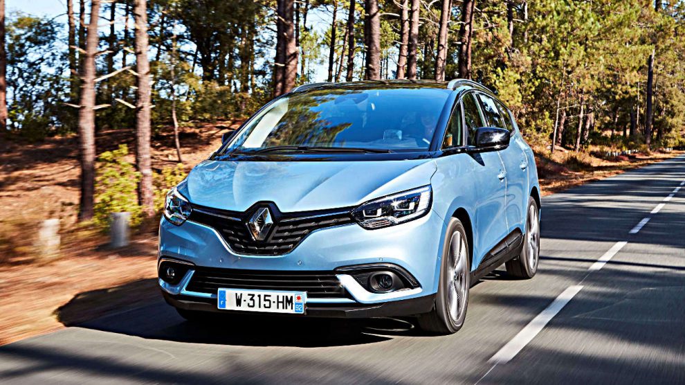 Schlechte Noten im ADAC Eco-Test: Der Renault Grand Scenic. Foto: Renault