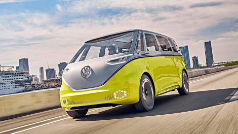 Der VW I.D. Buzz fährt elektrisch und autonom. Foto: VW
