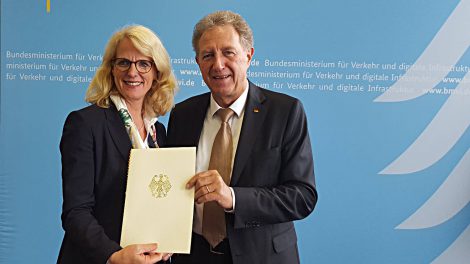 Elke Temme und Norbert Barthle. Foto: Innogy