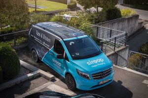 Mercedes-Benz liefert per Drohne aus. foto: Daimler