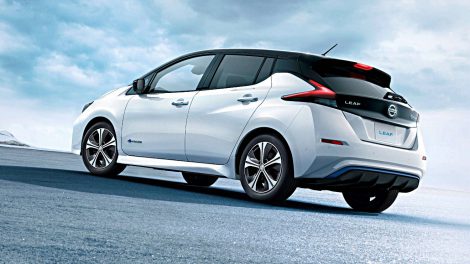 Der Nissan Leaf hat eine Reichweite von 378 Kilometer. Foto: Nissan
