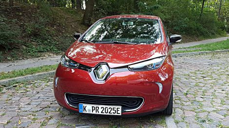 Elektrisches Fahren ohne Reichweitenangst, der Renault Zoe. Foto: Mertens