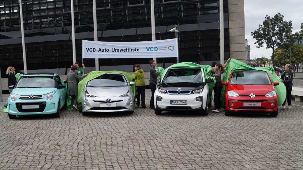 Insgesamt 34 Autos stehen auf der Umweltliste vom Verkehrsclub Deutschland. Foto: AG/Flehmer