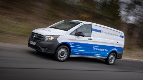 Der Elektro-Vito von Mercedes. Foto: Daimler