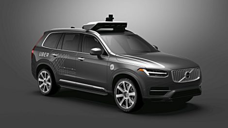 Der Volvo XC90 für Uber. Foto: Volvo