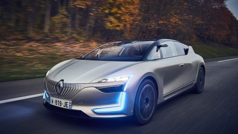 Das Demofahrzeug Symbioz. Foto: Renault