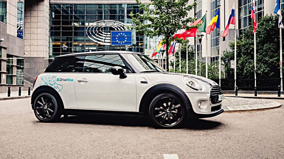 Der Carsharinganbieter DriveNow. Foto: BMW