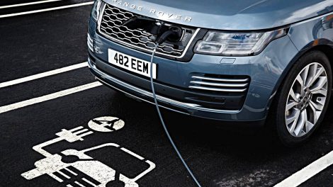 Der Range Rover P400e. Foto: Land Rover