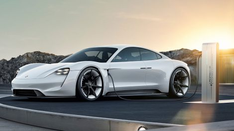 Der Porsche Taycan. Foto: Porsche